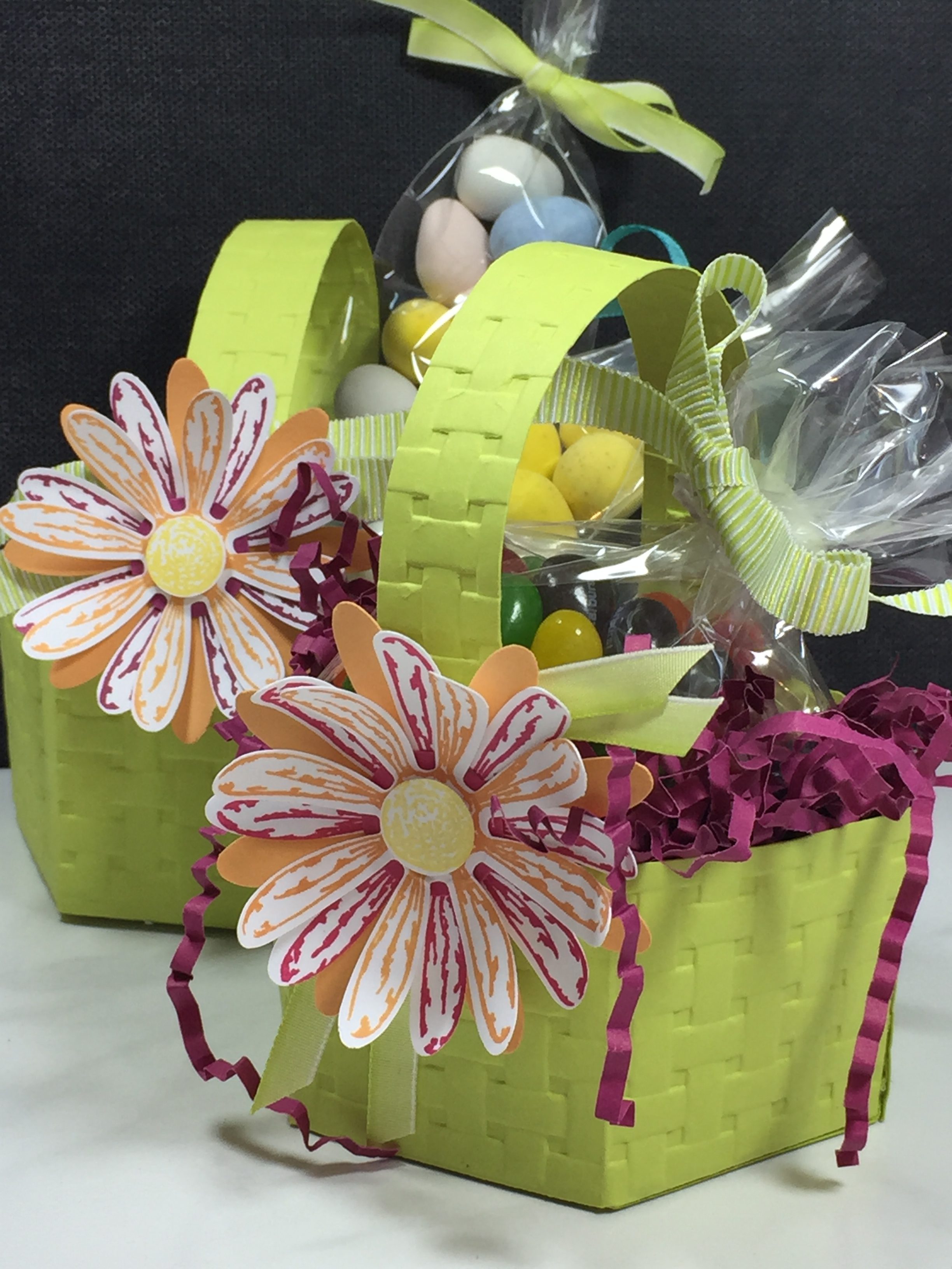 Make Your Own Easter Basket Using The Window Box Thinlits