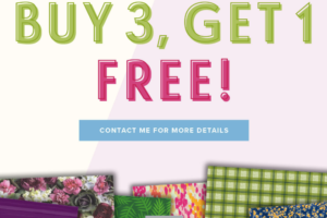 Buy 3 Get 1 Free paper