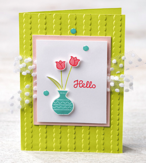 varied vases card from catalog