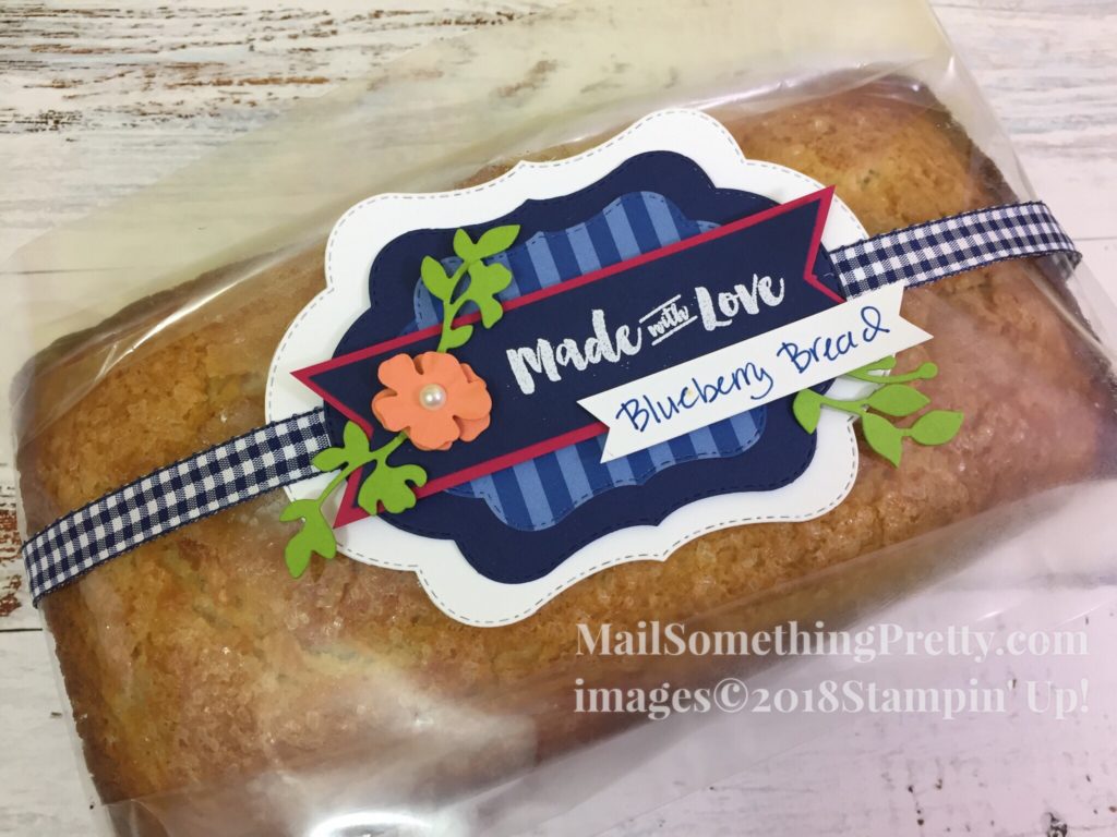 Blueberry Bread 3D Item for Display Board Stamper Application