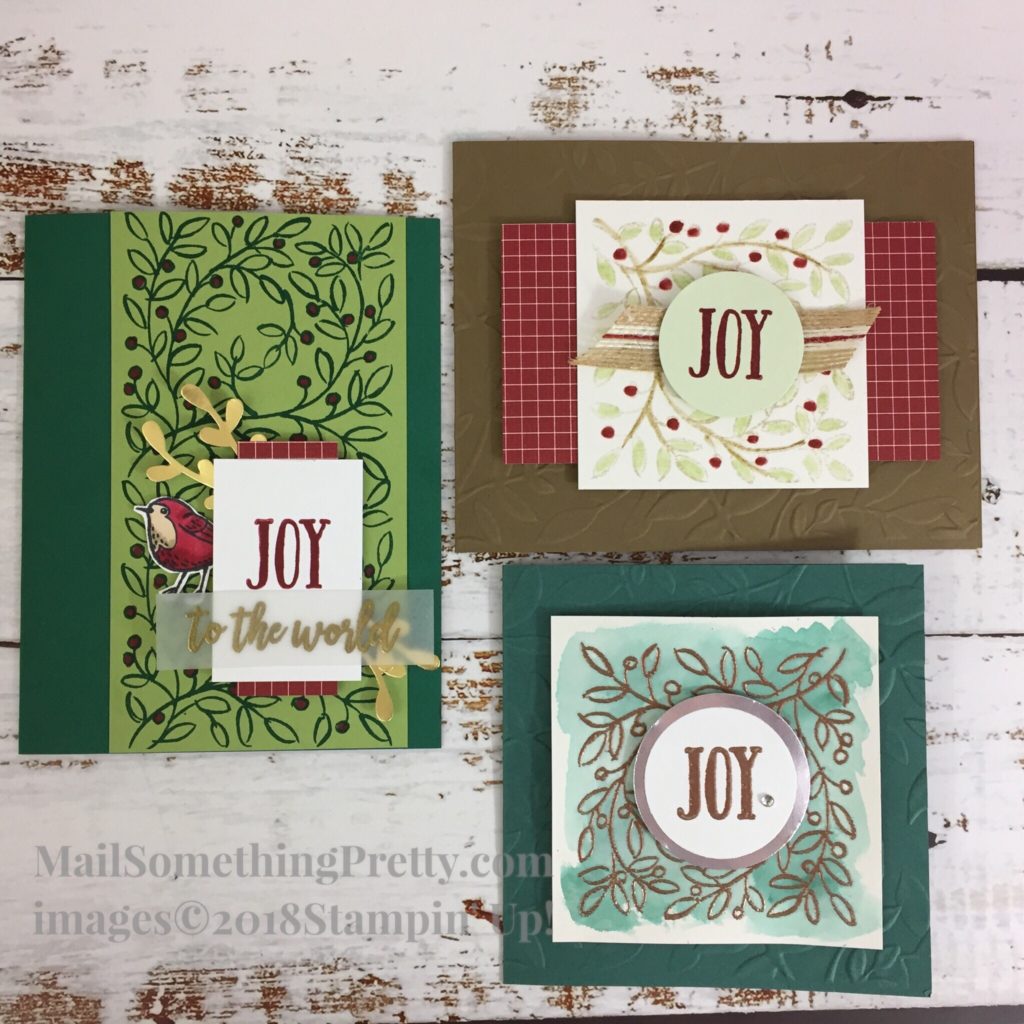 Feather's & Frost Holiday card class