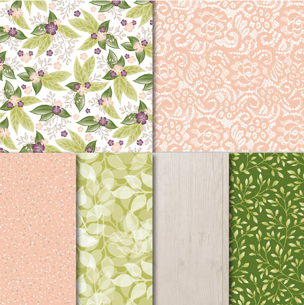 Floral Romance paper