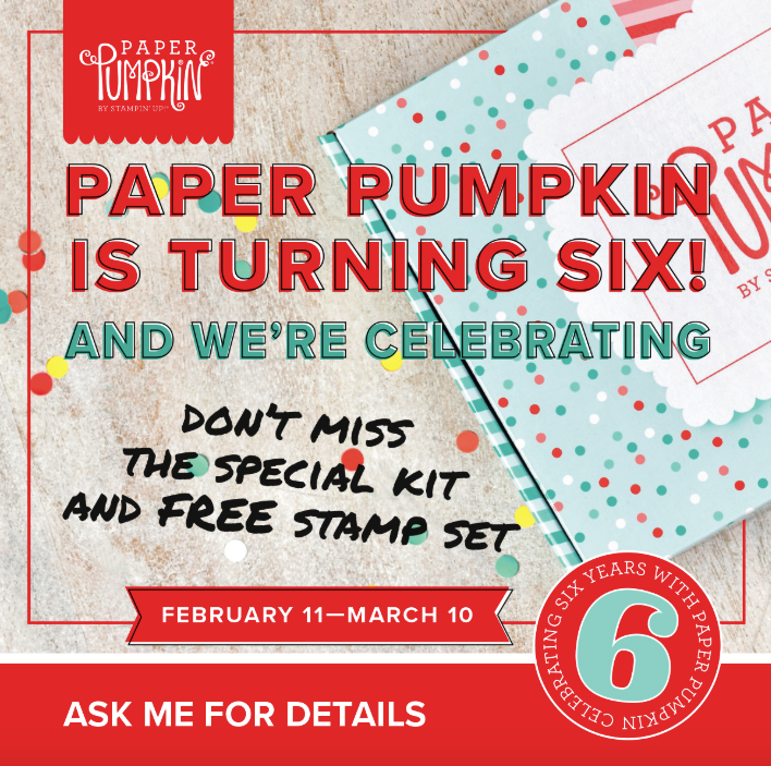 Paper Pumpkin monthly crafting box