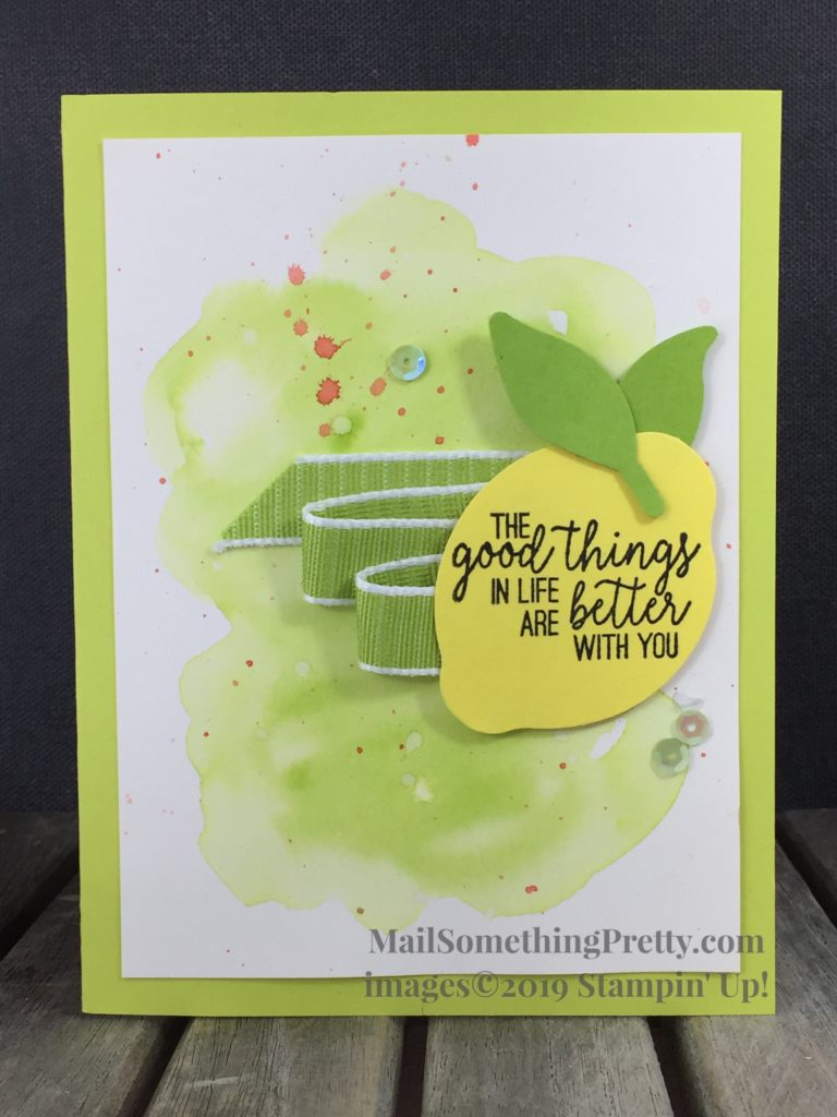 Lemon Zest card