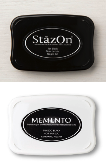 What is the difference between StāzOn and Memento inks? - Kristine