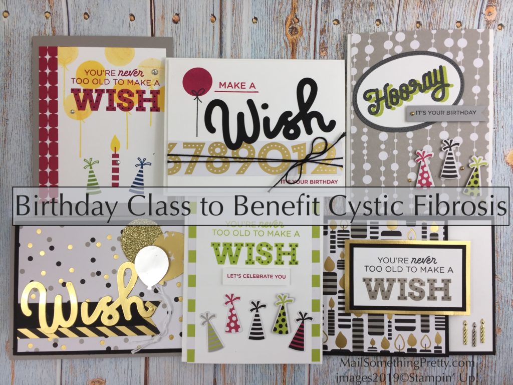 Birthday Card Class Event to Benefit Cystic Fibrosis
