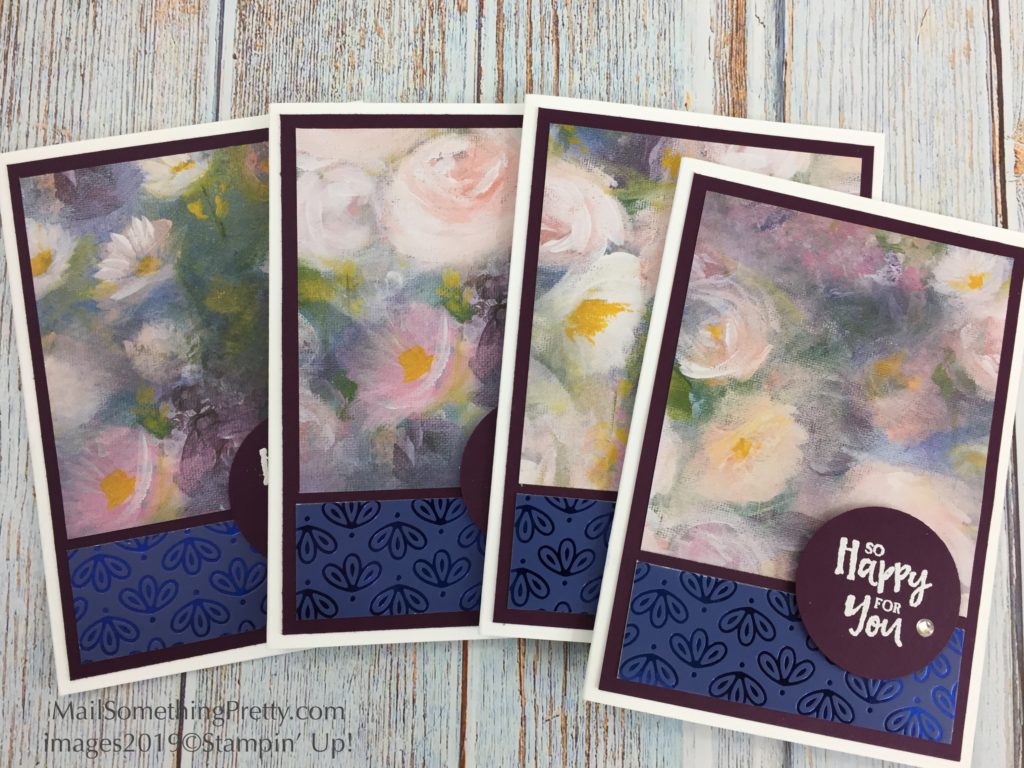 card highlighting Perennial Essence Designer Series Paper