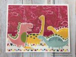 Simple &amp; fun dinosaur cards to make using DinoRoar Designer Series Paper