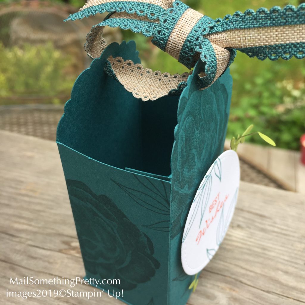 Favor Box using Tag Topper punch