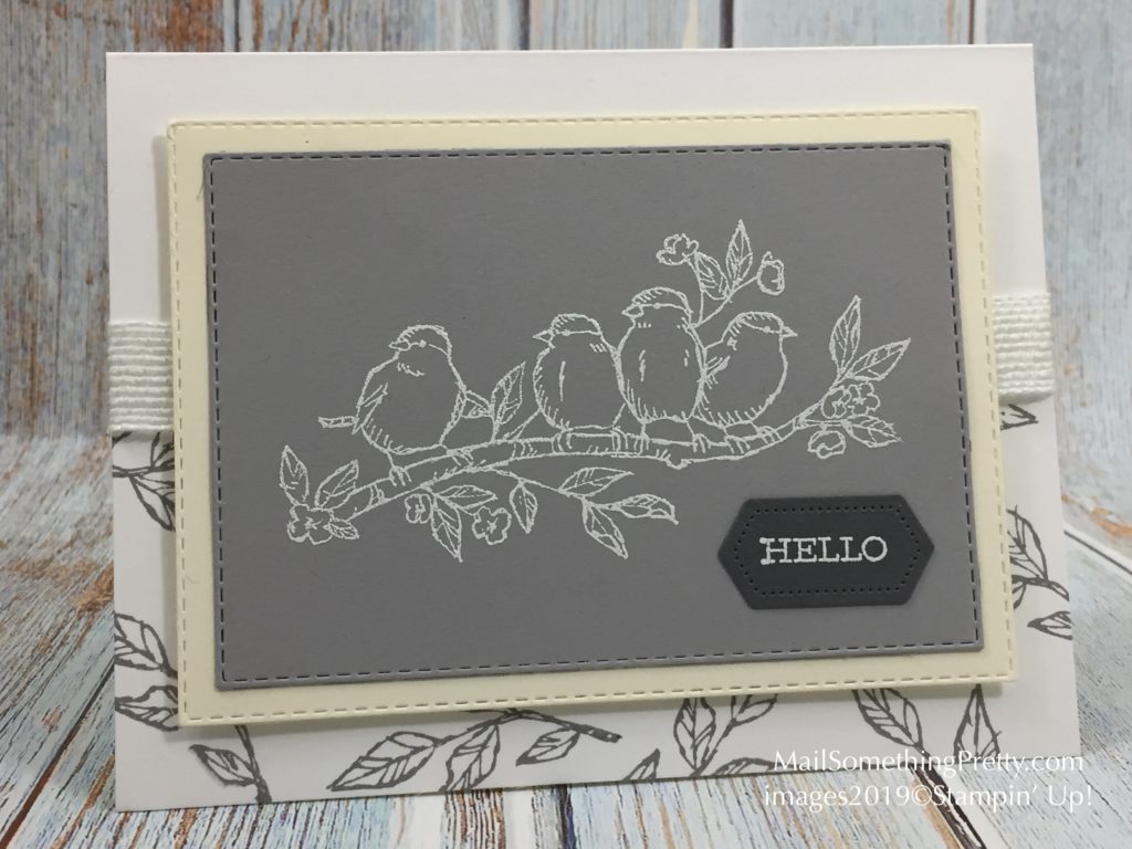 Cards made with Free as a Bird stamp set