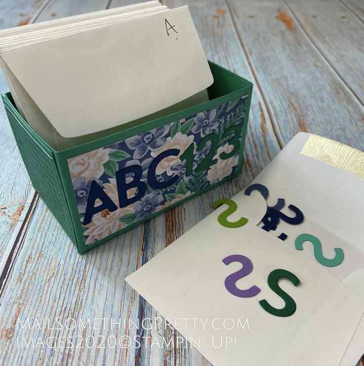 Make Your Own Storage Boxes for Little Pieces Using Patterned Paper 
