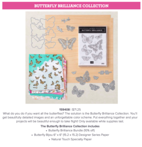 Add the new Butterfly Bouquet Bundle to your Starter Kit