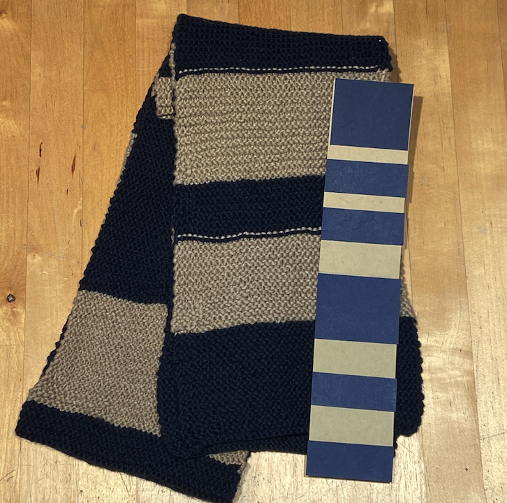 Color Blocking Turned into Knitting Pattern