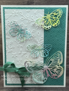 Card made with Butterfly Brilliance