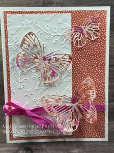 Card made with Butterfly Brilliance