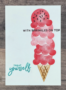 Alternate Card Ideas for Sweet Ice Cream Stamp Set