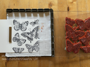 Helpful Tips Mounting the Large Butterfly Brilliance Stamp