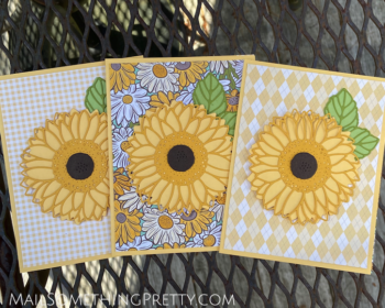 Easy Sunflower Cards