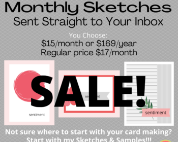 Monthly Sketch & Samples on SALE
