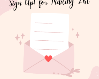 Mailing List Sign Up