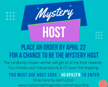 April Mystery Host