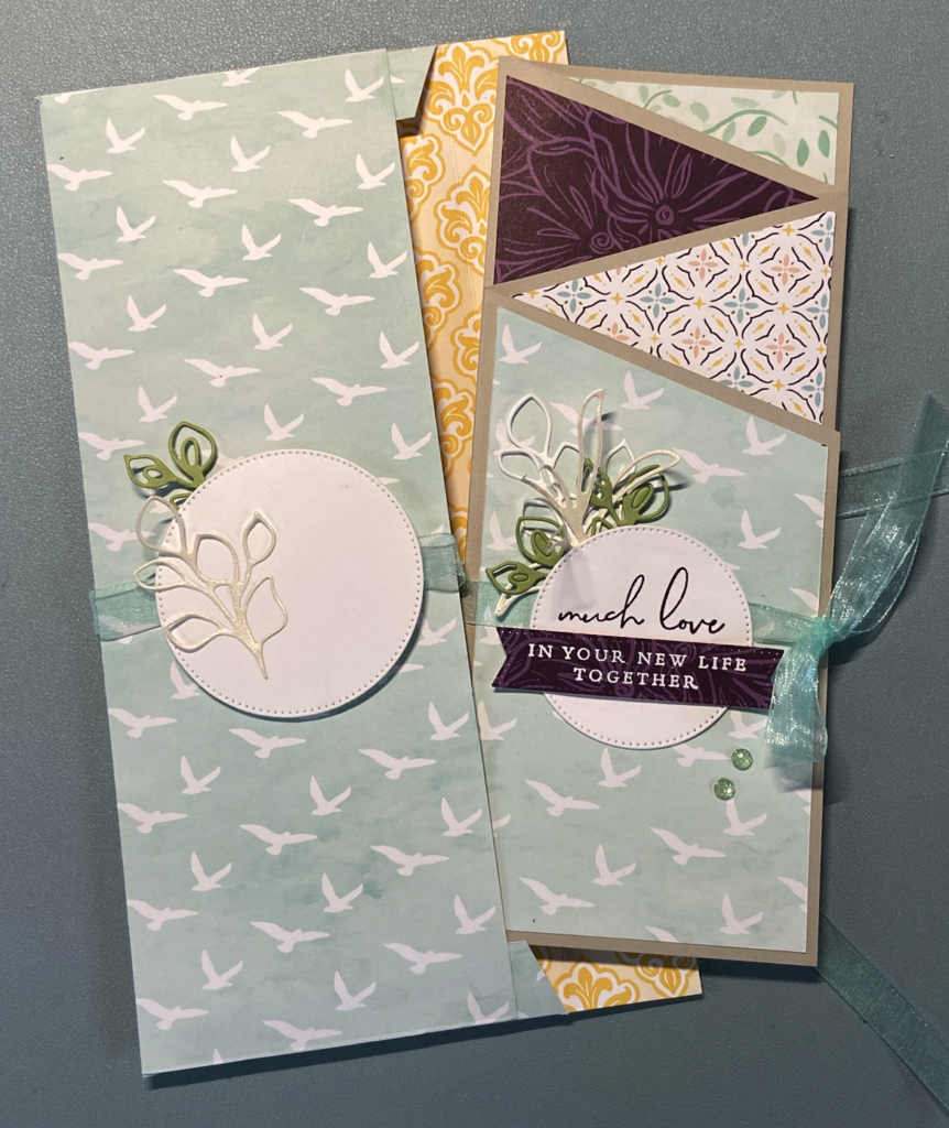 Large Four-Panel Accordion Fold Card • Mail Something Pretty