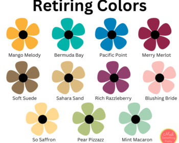 2023 Retiring Stampin' Up! colors