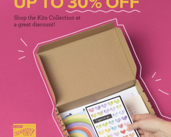 All Stampin' Up! kits are on sale for the entire month of August