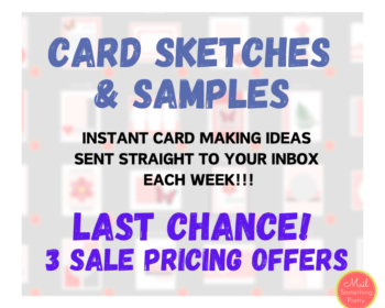 Discounted prices for Mail Something Pretty's Monthly Sketch program for Black Friday/Cyber Monday Sale