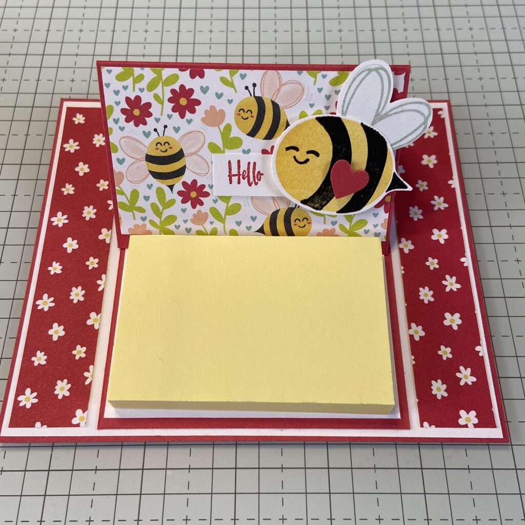 Bee Mine Desktop Post-it Note Holder