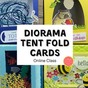 Diorama Tent Fold Online Class