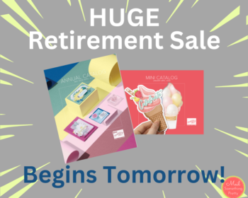 The Retirement Sale begins on April 9