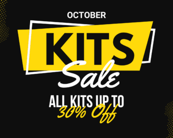 Kits Sale All Kits up to 30% off in October