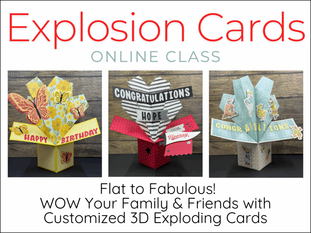 Explosion Cards: Flat to Fabulous. Customized 3D Exploding Cards