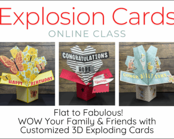 Explosion Cards: Flat to Fabulous. Customized 3D Exploding Cards