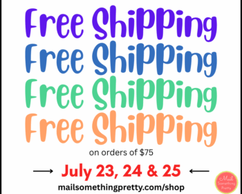 Free shipping on orders of $75 is happening this Wednesday through Friday.