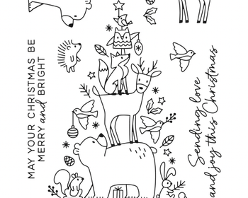 Woodland Wishes stamp set